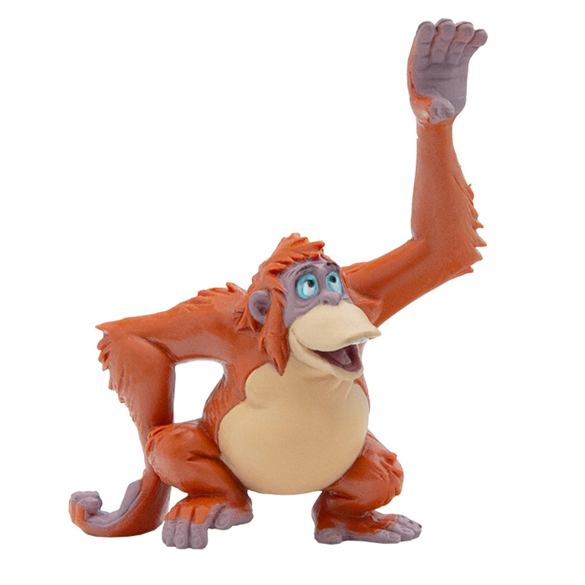 Bullyland King Louie Action Figure – 3.46-Inch, Colorful Hand-Painted Collectible for Ages 3+