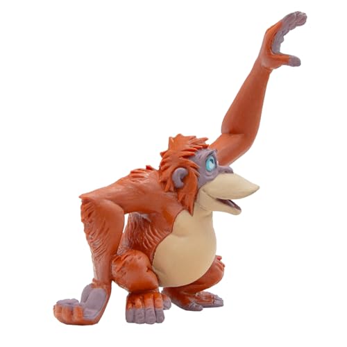Bullyland King Louie Action Figure – 3.46-Inch, Colorful Hand-Painted Collectible for Ages 3+
