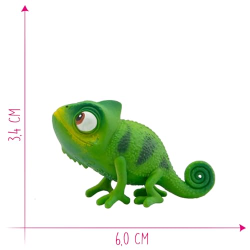 Bullyland Pascal Action Figure – 2.36 inch Hand-Painted Toy for Rapunzel Fans (Ages 3+)