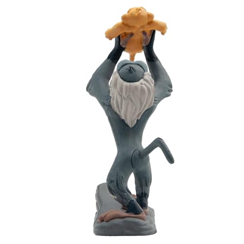 Bullyland Rafiki with Baby Simba Action Figure – 3.94 inch, Colorful Hand-Painted, Ages 3+