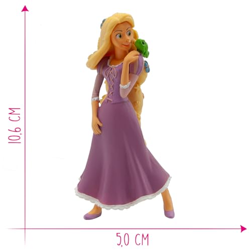 Bullyland Rapunzel with Flowers Action Figure - Hand-Painted, 3+ Toy