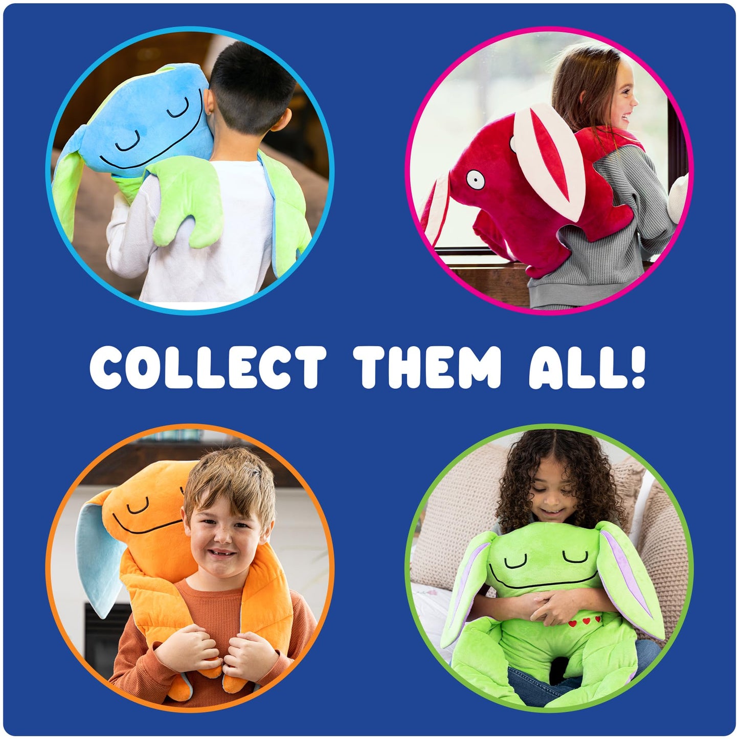 Bumpas Weighted Plush Toy – Realistic Hug, Calming Stuffed Animal for Kids | Machine Washable