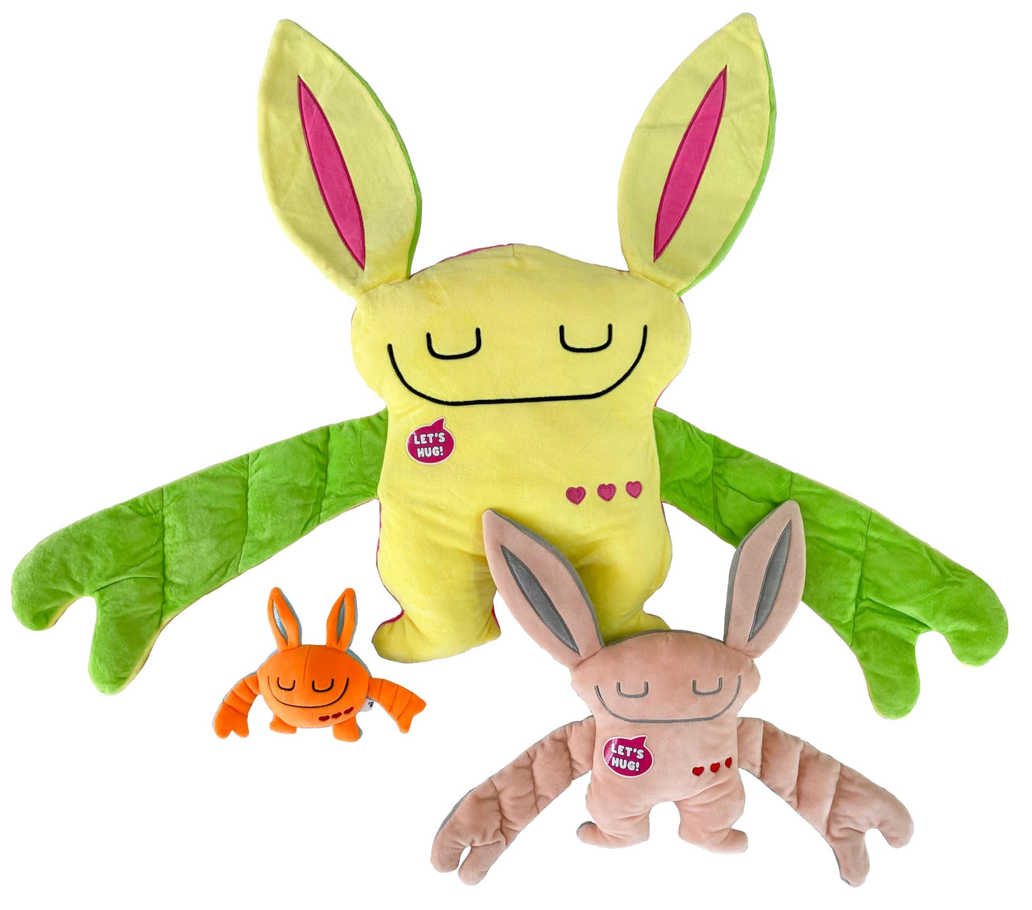 Bumpas 3 Pack: Weighted Plush Pillow, Surprise Bumpaloo & Thumper for Calming Comfort