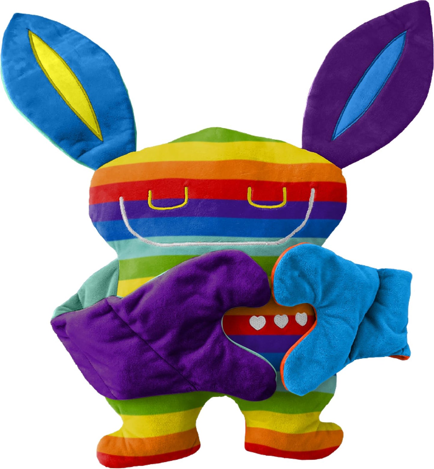 Bumpas Weighted Plush Toy – Machine Washable Calming Stuffed Animal for Kids | Realistic Hug & Travel Companion