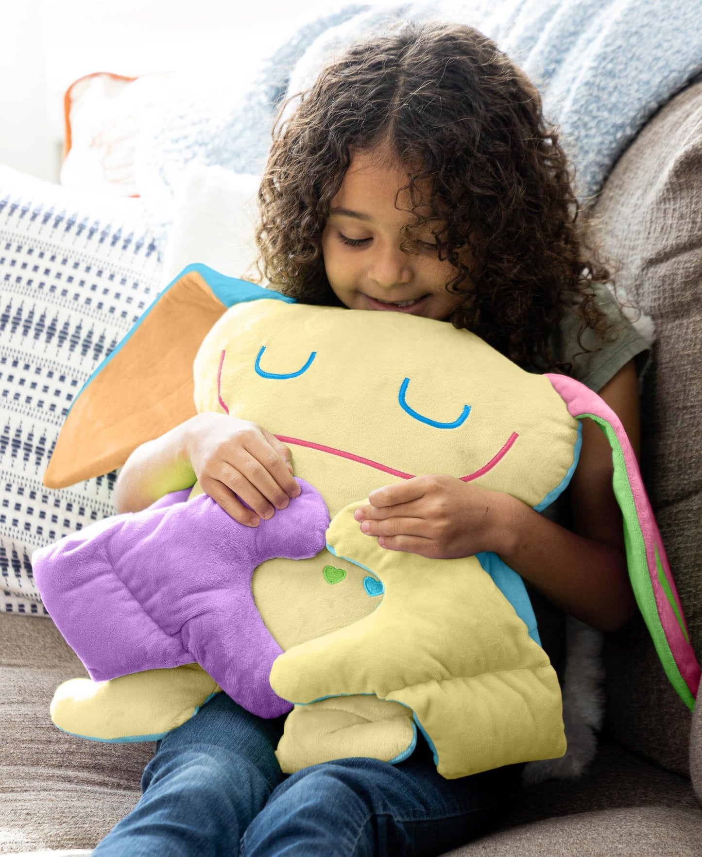 Bumpas Weighted Plush Toy – Realistic Hug, Calming Comfort for Kids | Machine Washable