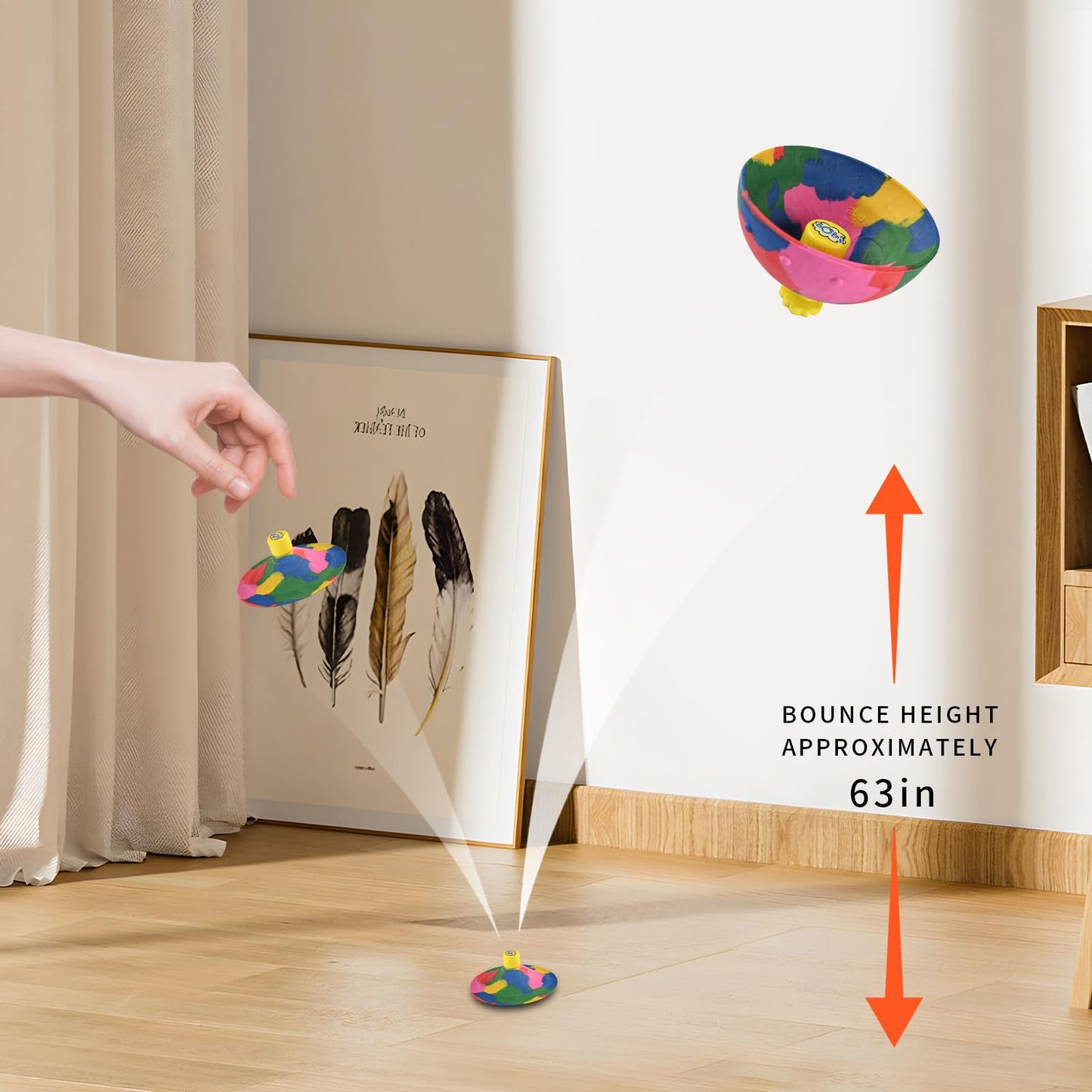 Bupduq Bounce Bowls Camouflage – Fidget Toy for Focus & Fun