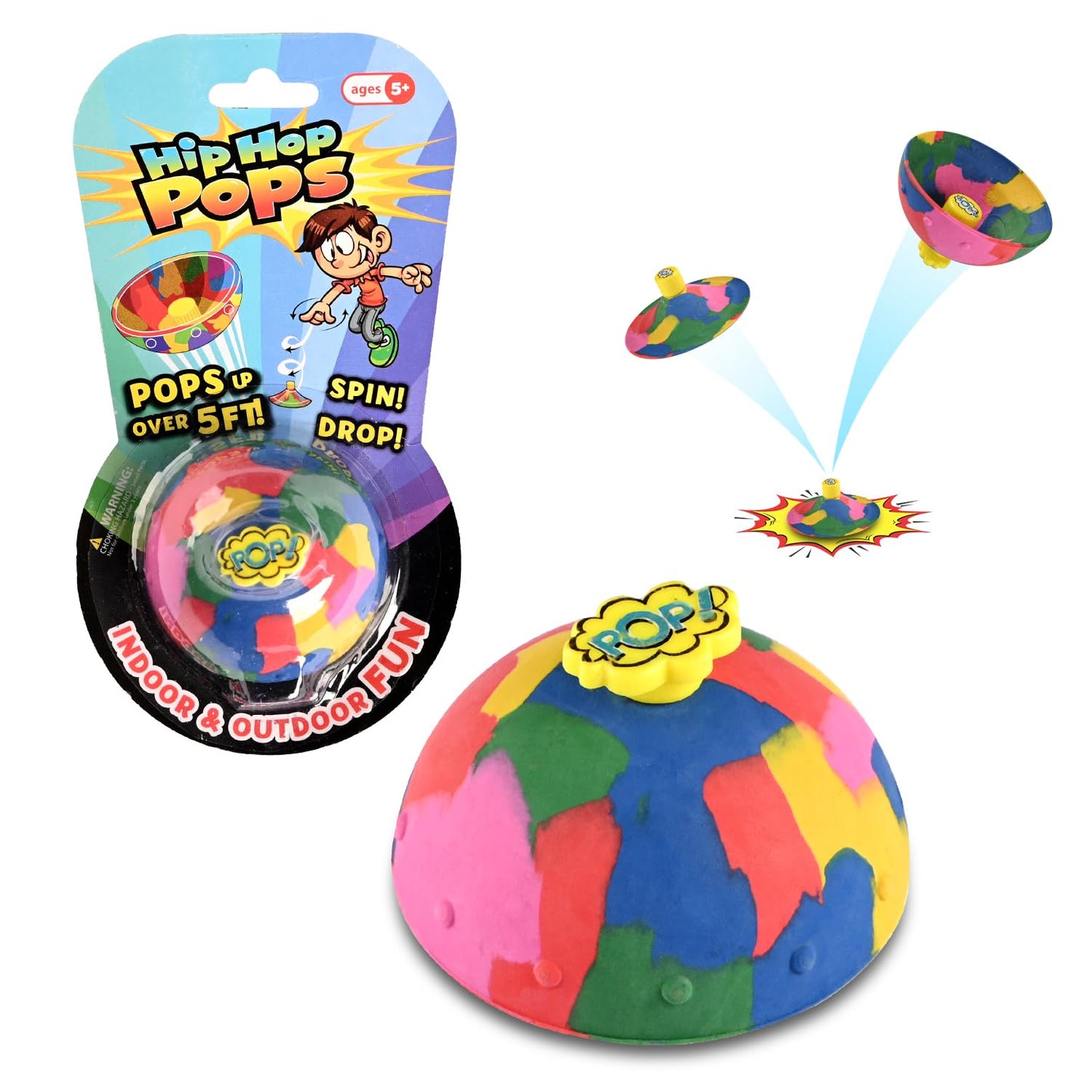 Bupduq Bounce Bowls Camouflage – Fidget Toy for Focus & Fun