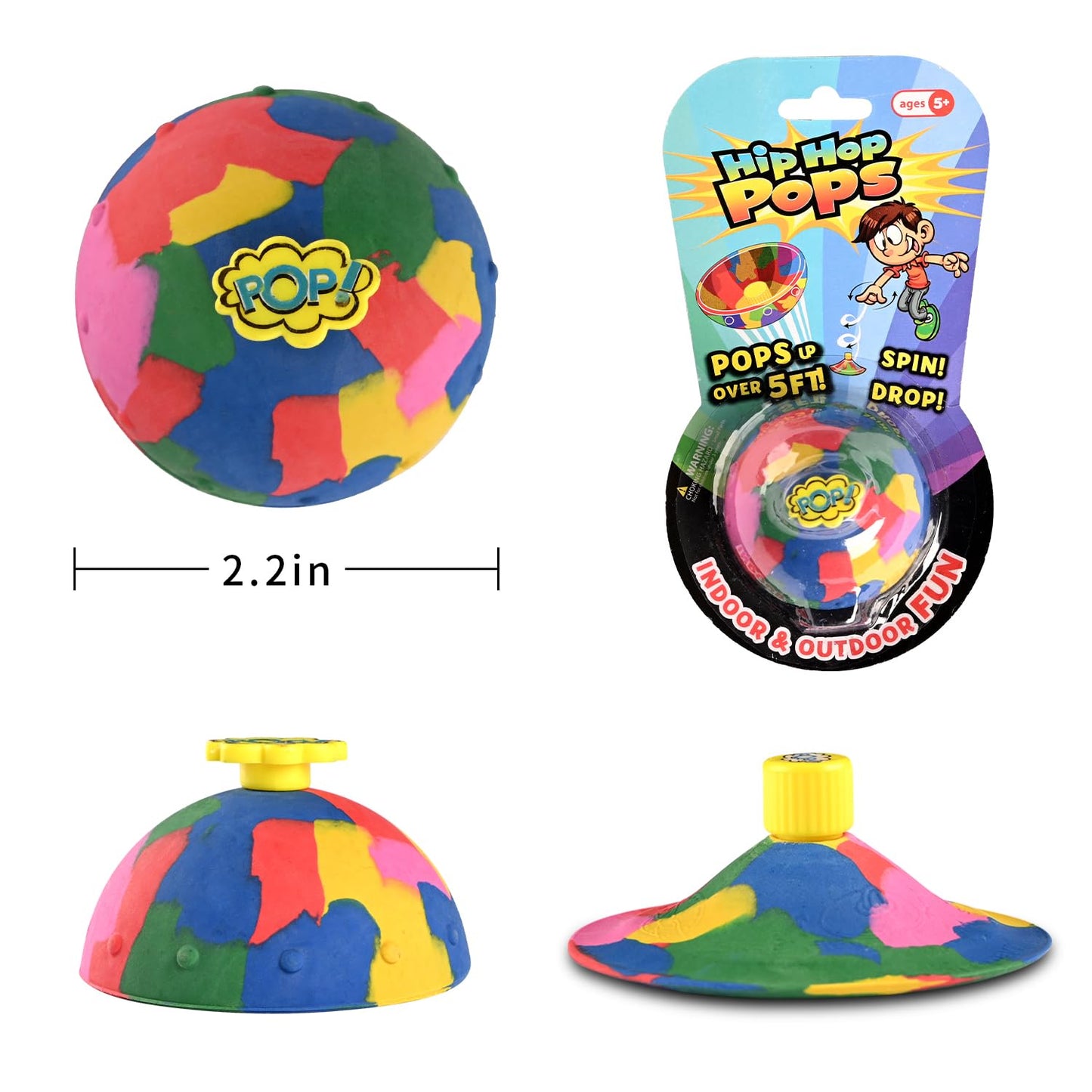 Bupduq Bounce Bowls Camouflage – Fidget Toy for Focus & Fun