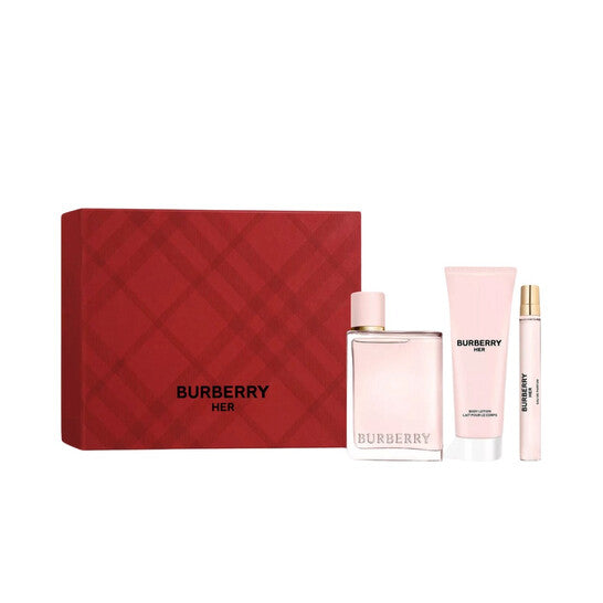 Burberry Burberry Her Gift Set 100ml EDP + 75ml Body Lotion + 10ml EDP