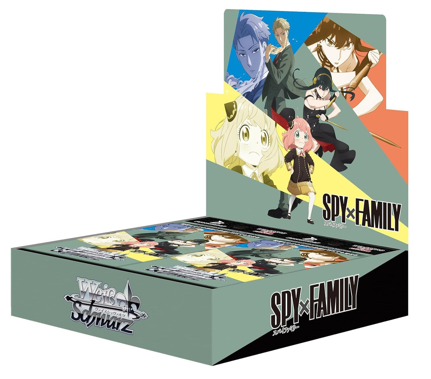 Bushiroad Weiss Schwarz SPY x FAMILY Booster Box – 16 Packs, 9 Cards per Pack