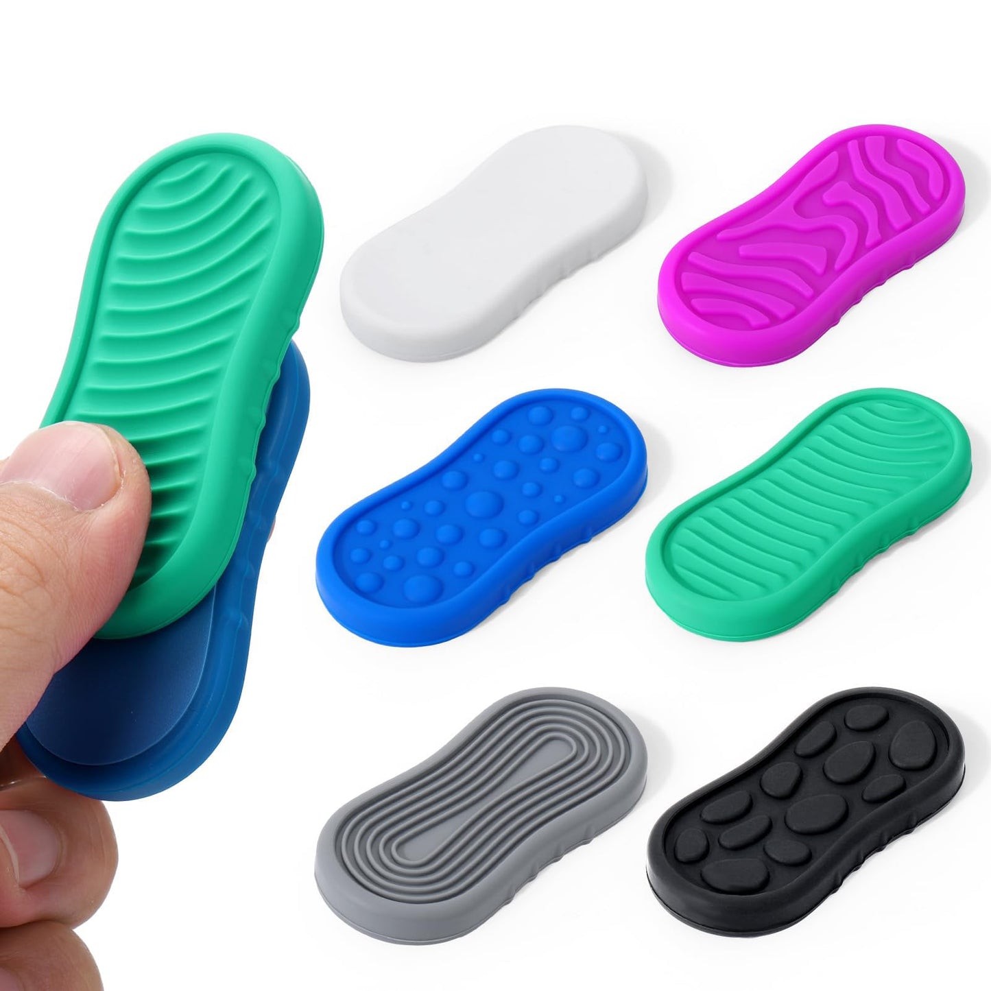 BUSOHA Magnetic Fidget Toys for Adults – 6 Pack 2-in-1 Slider