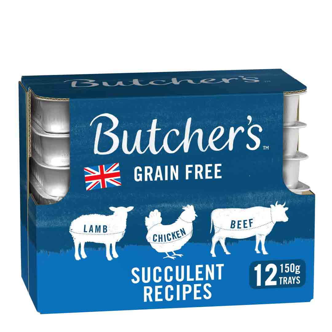 Butcher's Succulent Recipes Dog Food Trays – 4 x 150g / 12 x 150g
