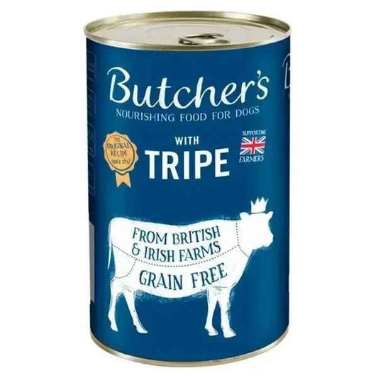 Butchers Tripe Wet Dog Food Tin 1200g (Case of 6)
