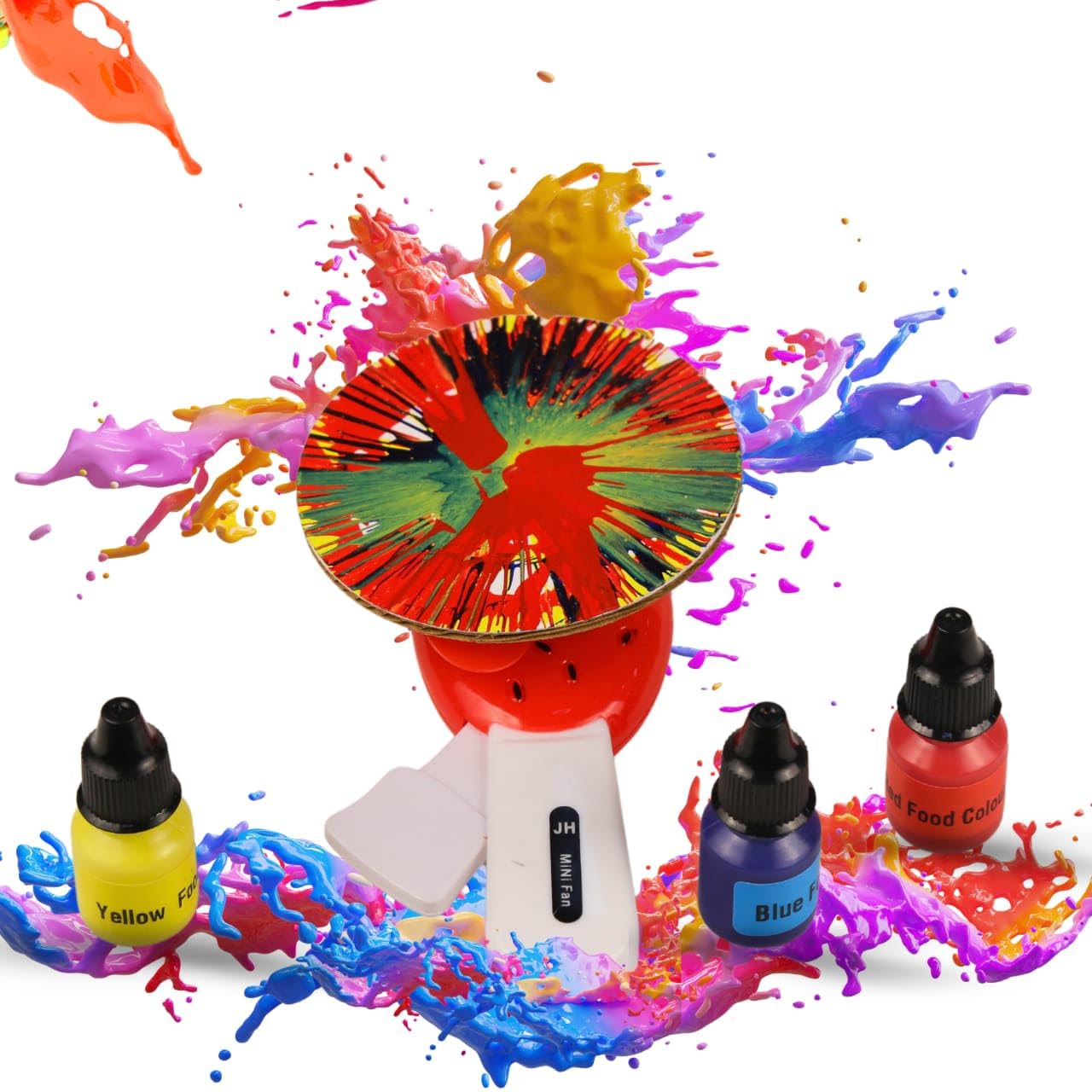 Butterfly EduFields Spin Art & Craft Kit for Kids | STEM Art Toy & DIY Painting Kit (Ages 3+)