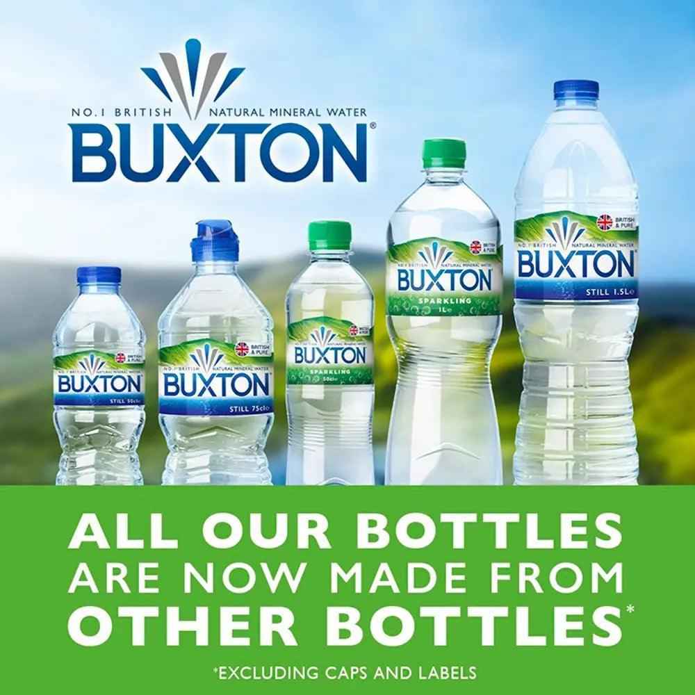 Buxton Still Natural Mineral Water 8 x 50cl