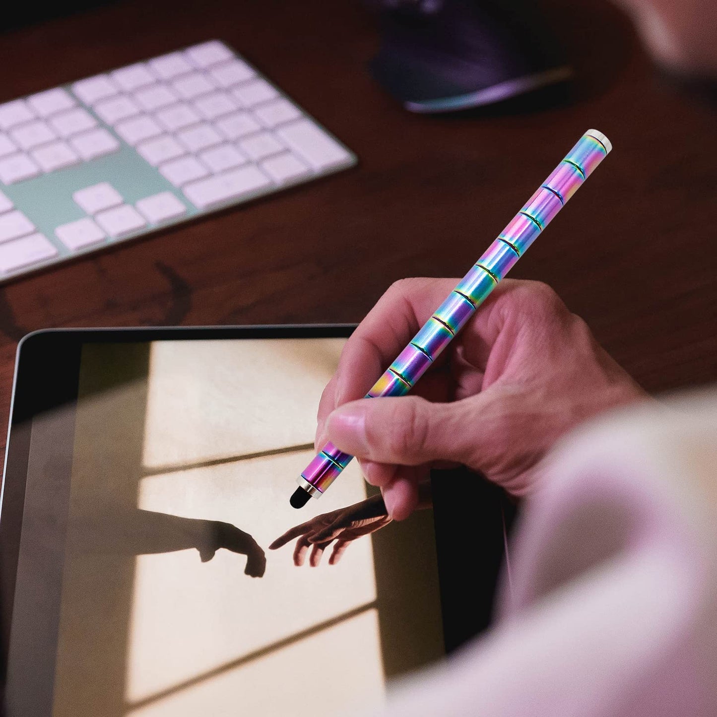 BYTEAIDREX Magnetic Fidget Pen – Deformable Magnetic Pen for Focus and Fun