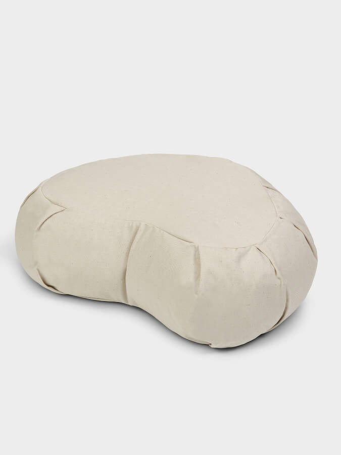 Yoga Studio European Organic Buckwheat Zafu Crescent Cushion