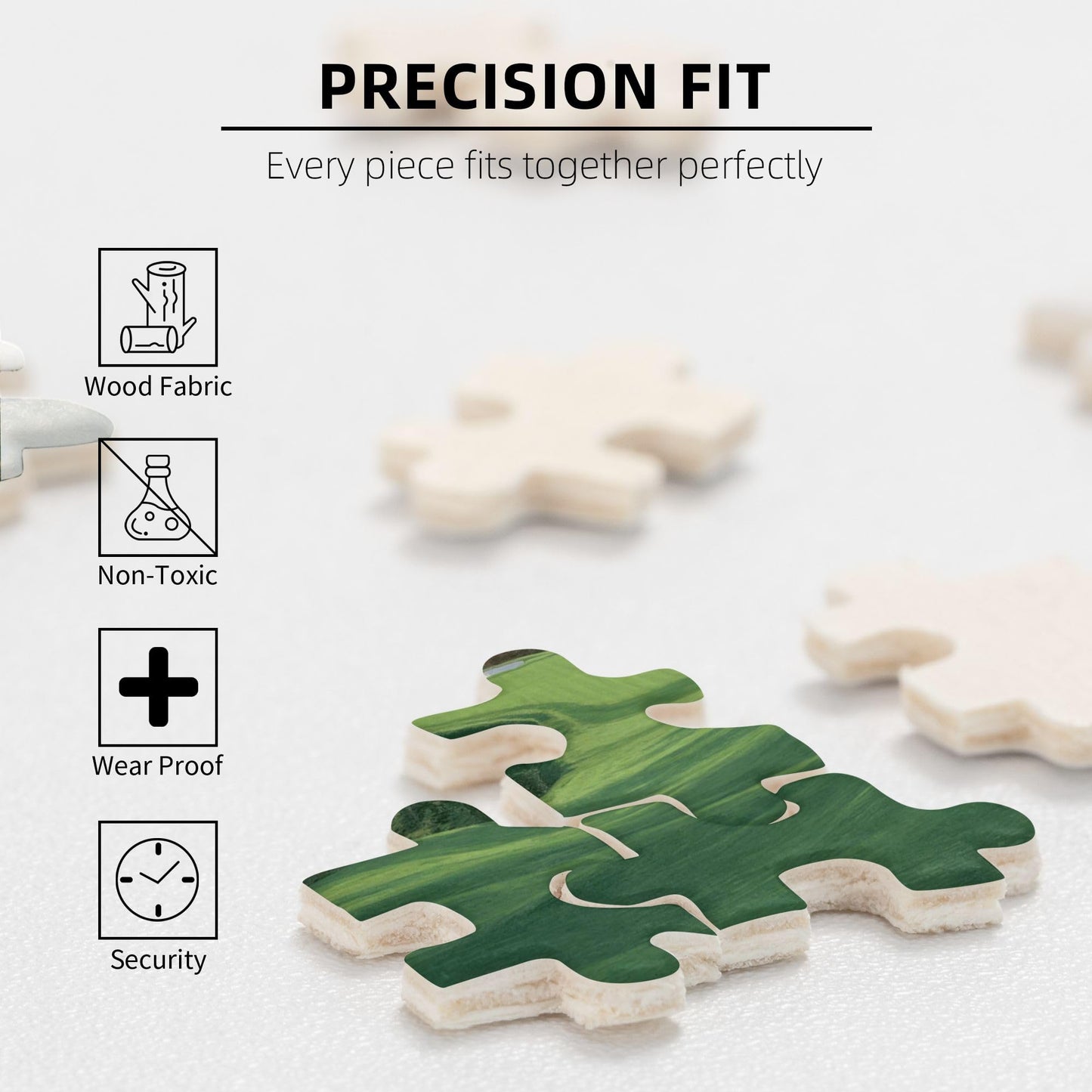 Augusta National Golf Wooden Jigsaw Puzzle – 500 Pieces by BzcjLyhbZ (Interlocking, Lettered Back)