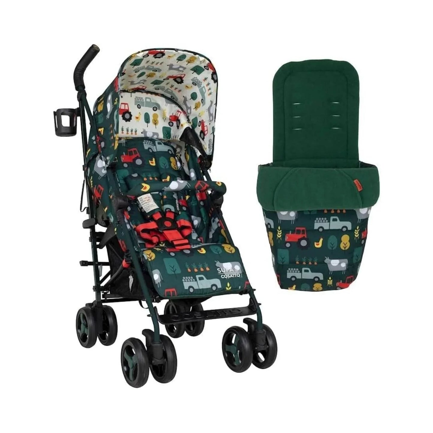 Cosatto Supa 3 Stroller - Old MacDonald