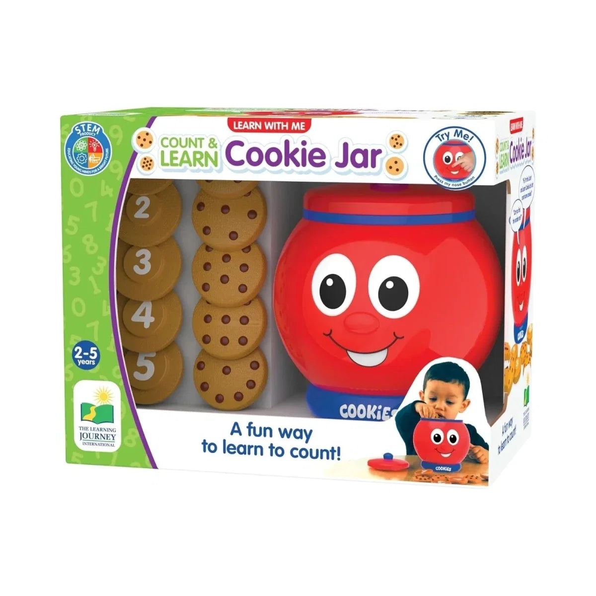 Count & Learn Cookie Jar