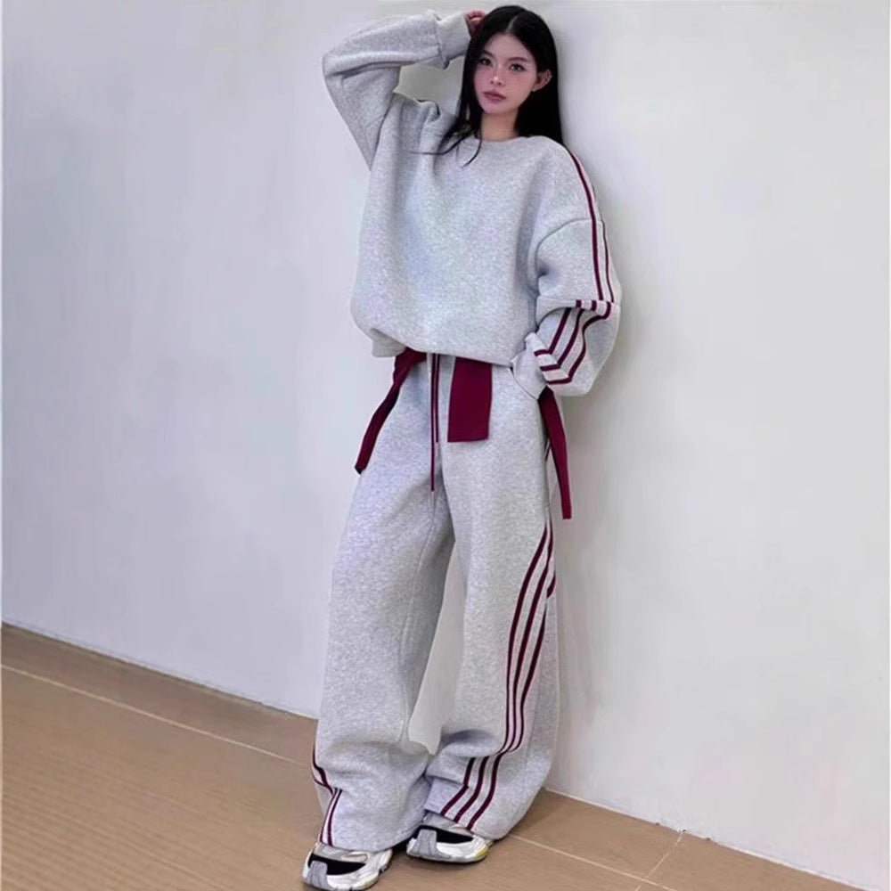 Women's Cotton Hoodie & Joggers Activewear Set