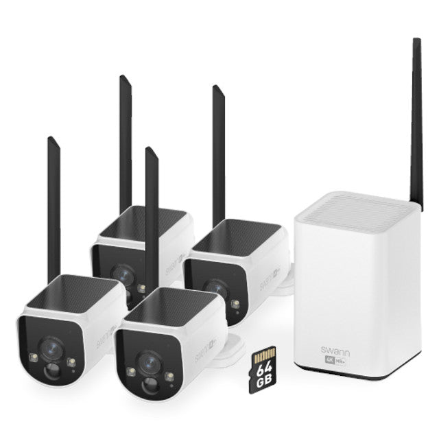 Swann MaxRanger4K Solar Long Distance Wireless Security System