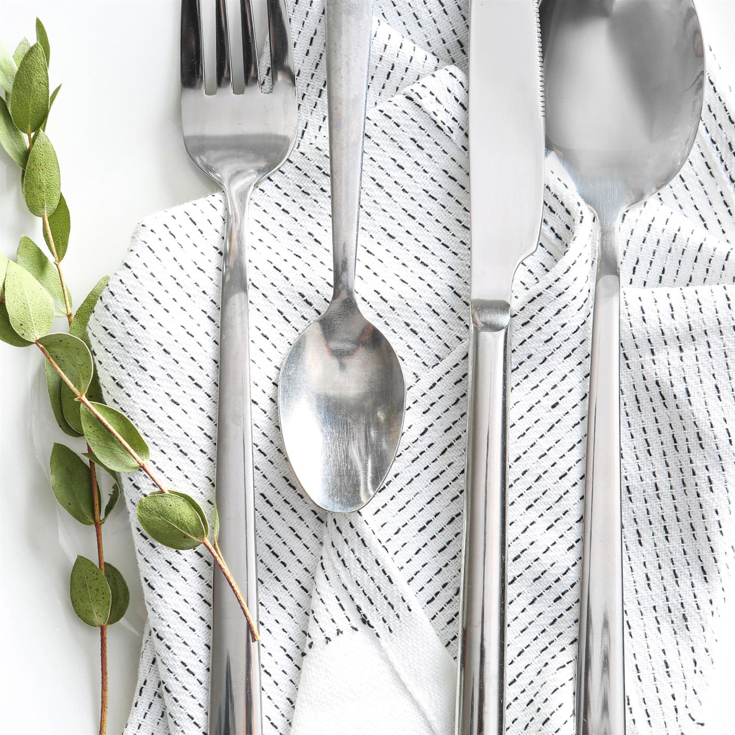 6 x Stainless Steel Teaspoons