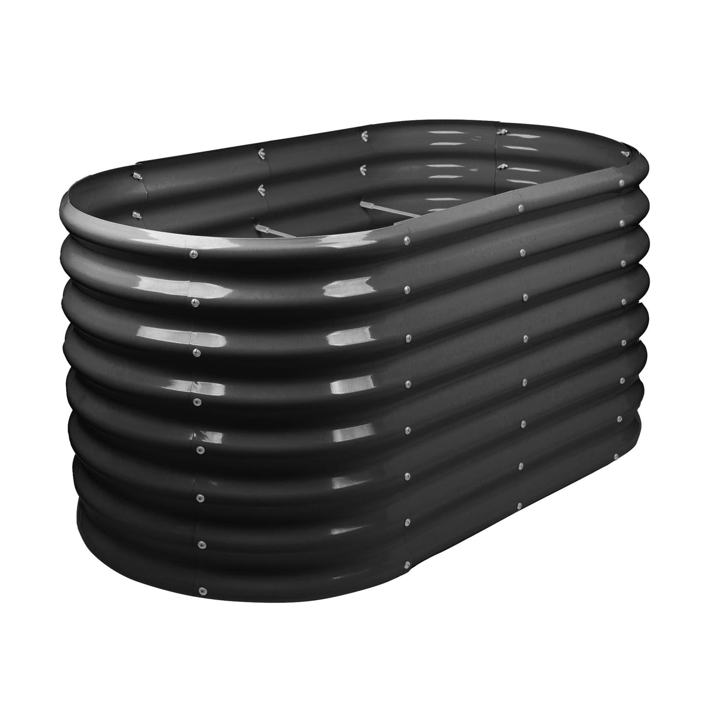 Rounded Raised Garden Bed - 120cm x 60cm x 60cm
