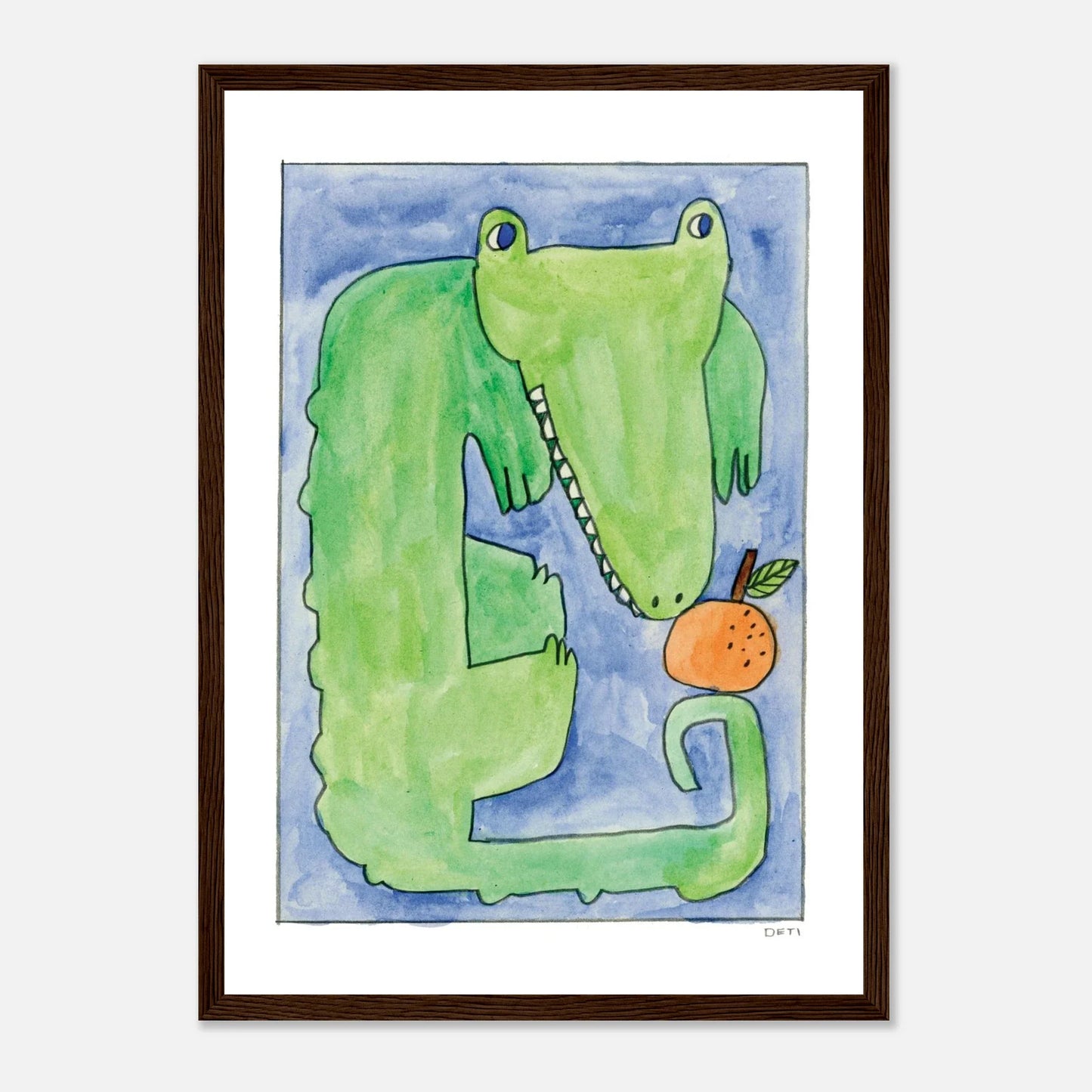 Hayley Deti - 'Florida Gator' Framed Print