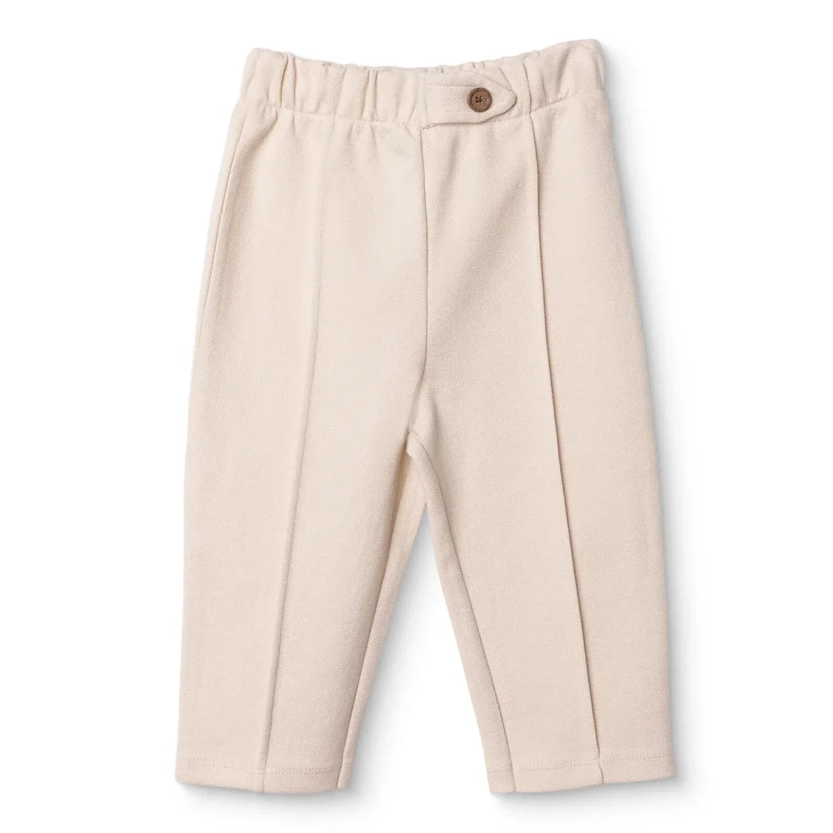 HelloBaby Boys Trousers Buttoned Smart Line Full Length - Ecru