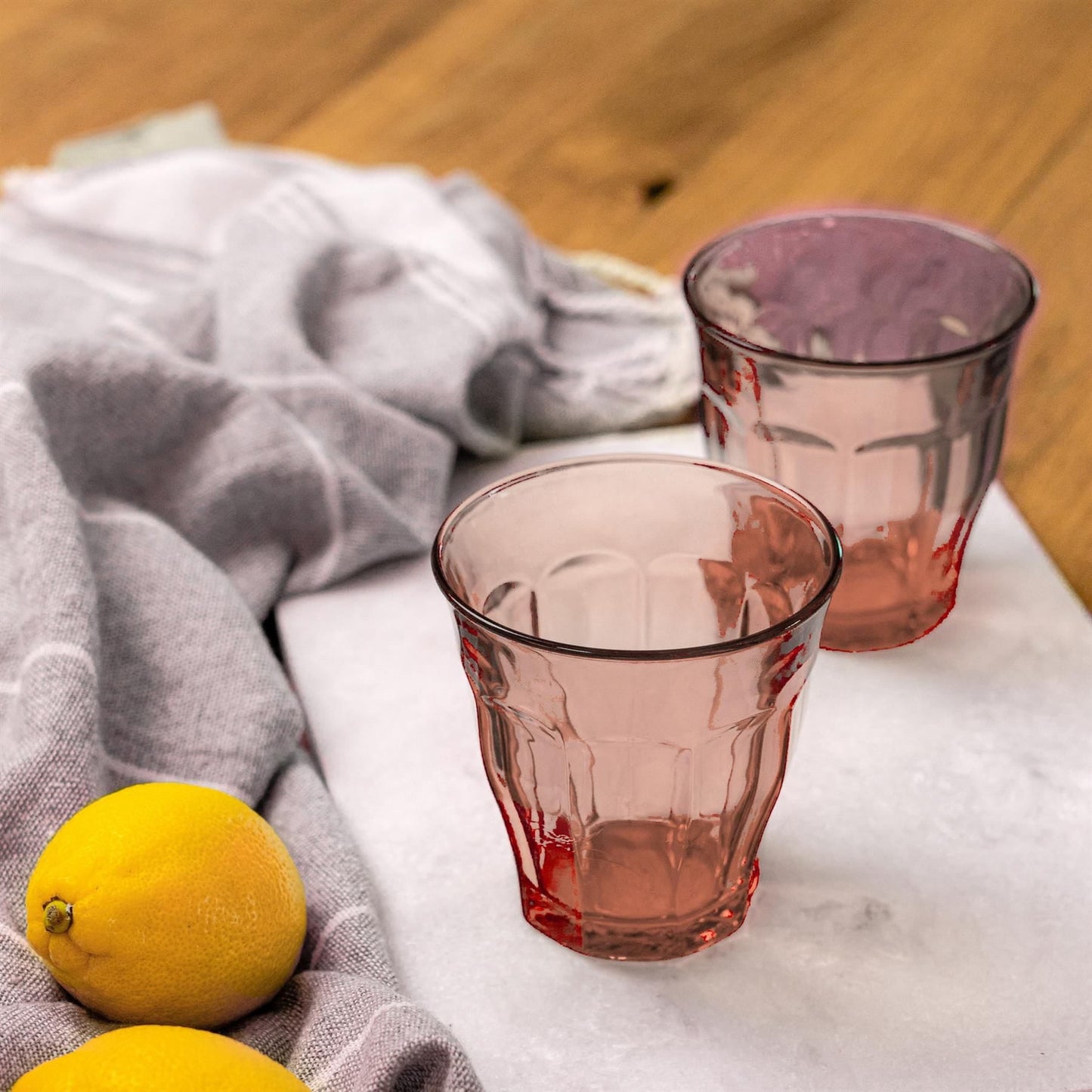 250ml Picardie Glass Tumblers - Pack of Four