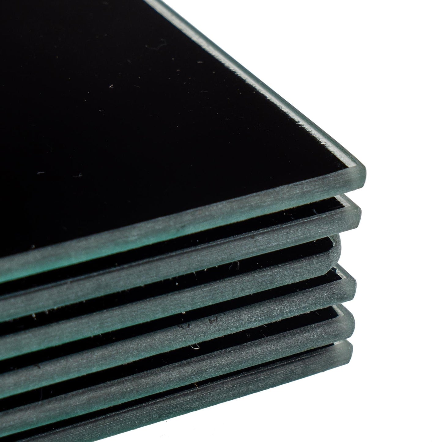 12pc 30cm x 20cm Glass Placemats & Coasters Set