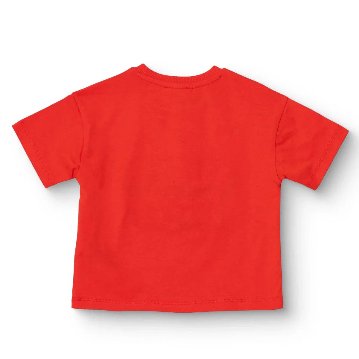 HelloBaby Boys T-shirt Slogan I Love Dad Print Crew Neck Short Sleeve - Red