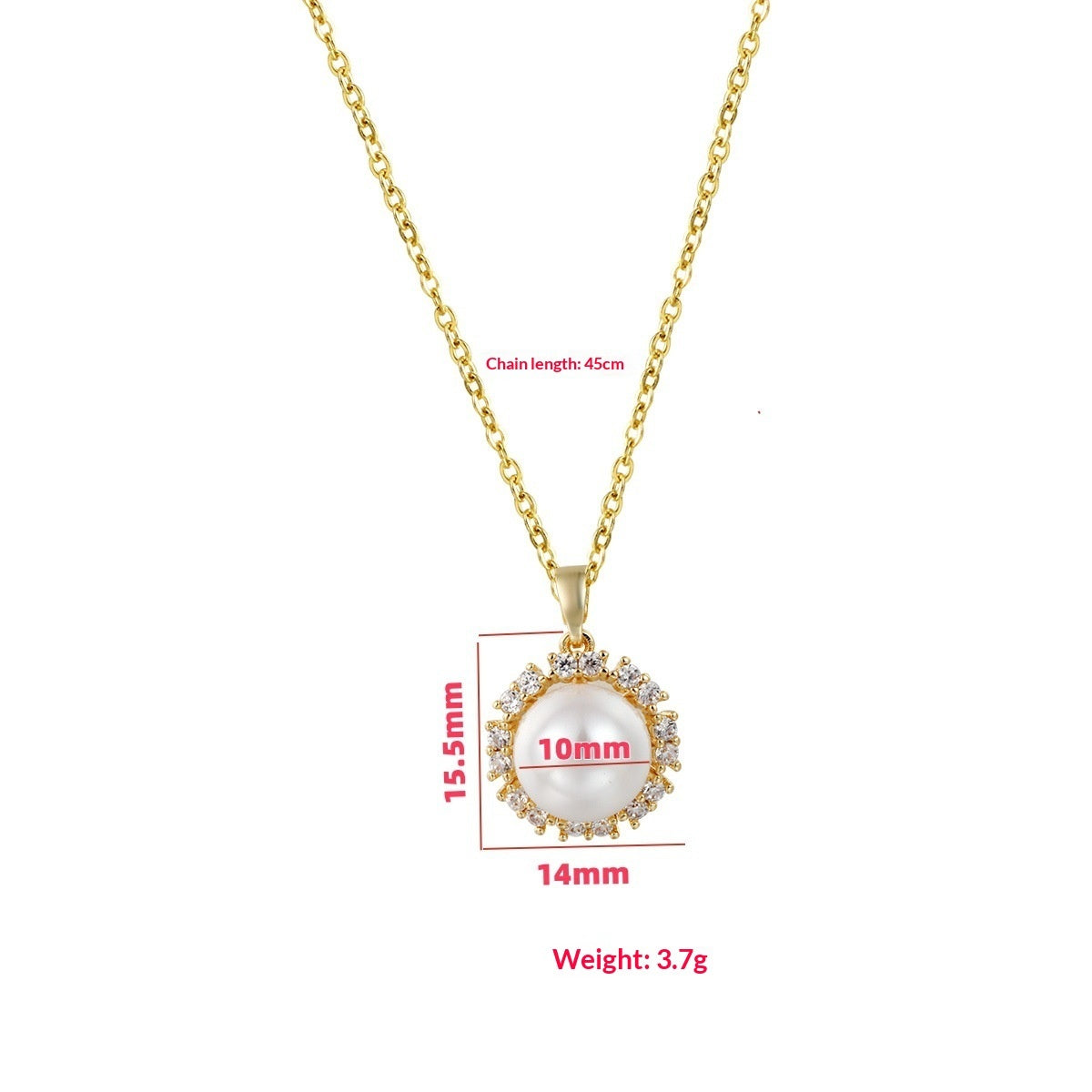 Necklace Light Luxury Versatile Niche Temperament