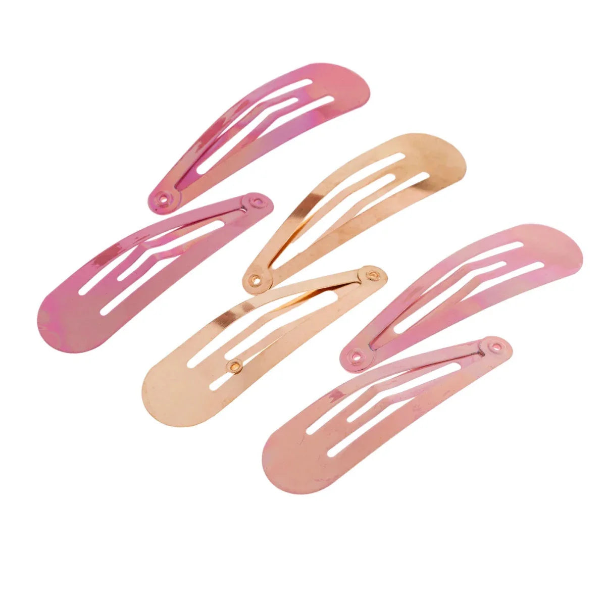 HelloBaby Hair Clips Girls - Mixcolor Printed