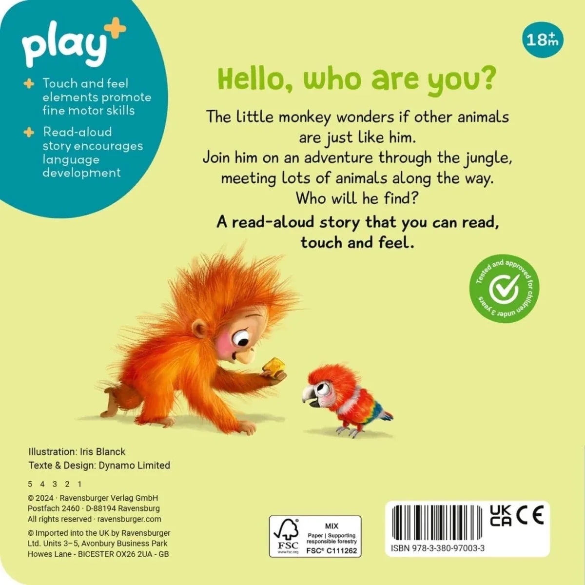 Play+ Are You a Monkey Like Me? Book
