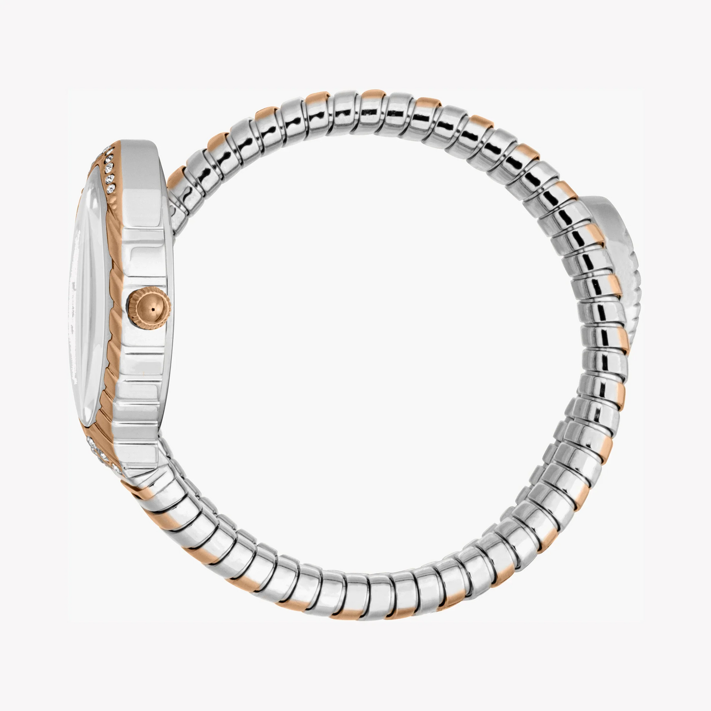 Just Cavalli Women's Two Tone Watch, Silver Dial | Jc1l322m0065