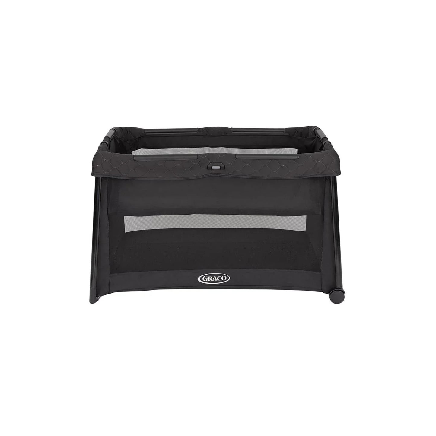 Graco FoldLite LX with Bassinet Travel Cot - Midnight