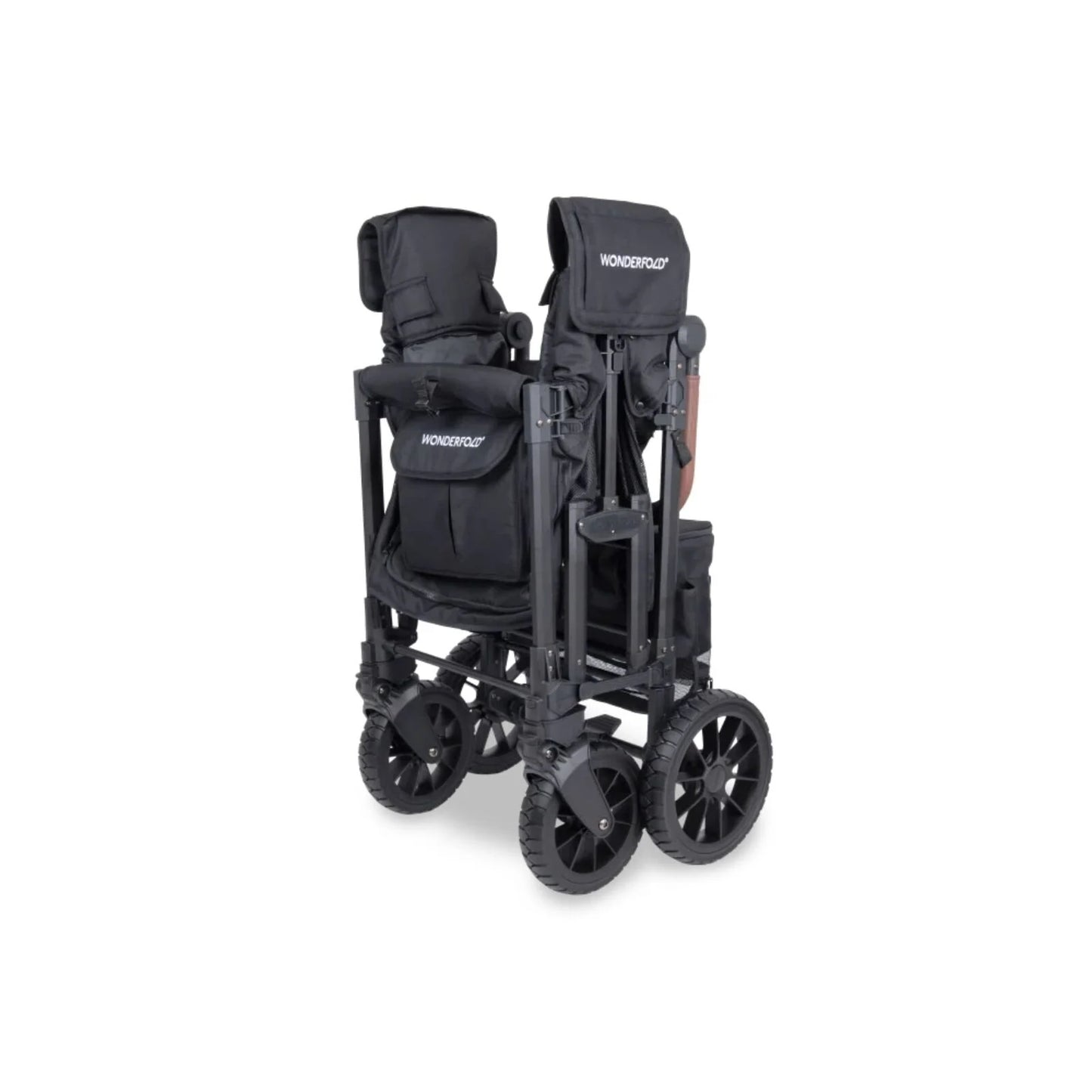 Wonderfold W2 Luxe Pro Stroller Wagon - Jet Black