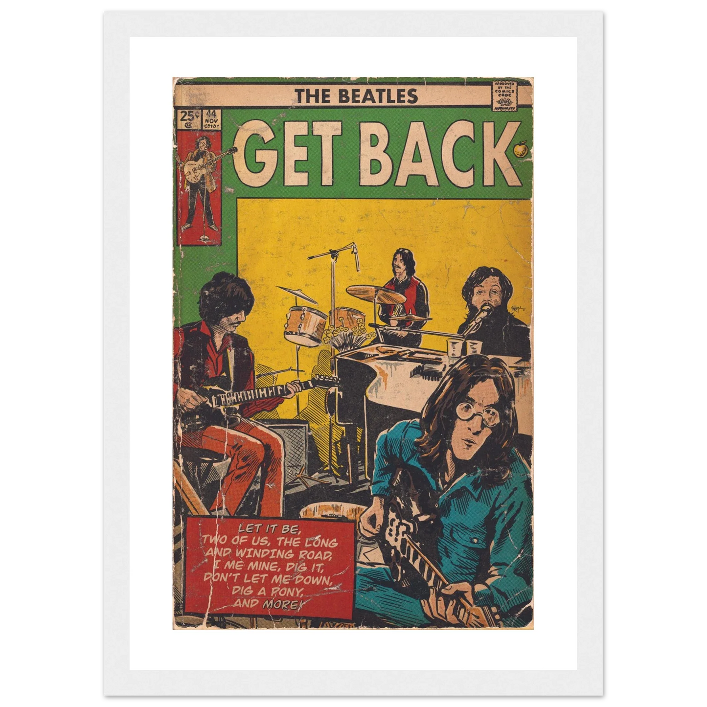 Mark Scicluna - 'Can you Dig it?' Framed Print