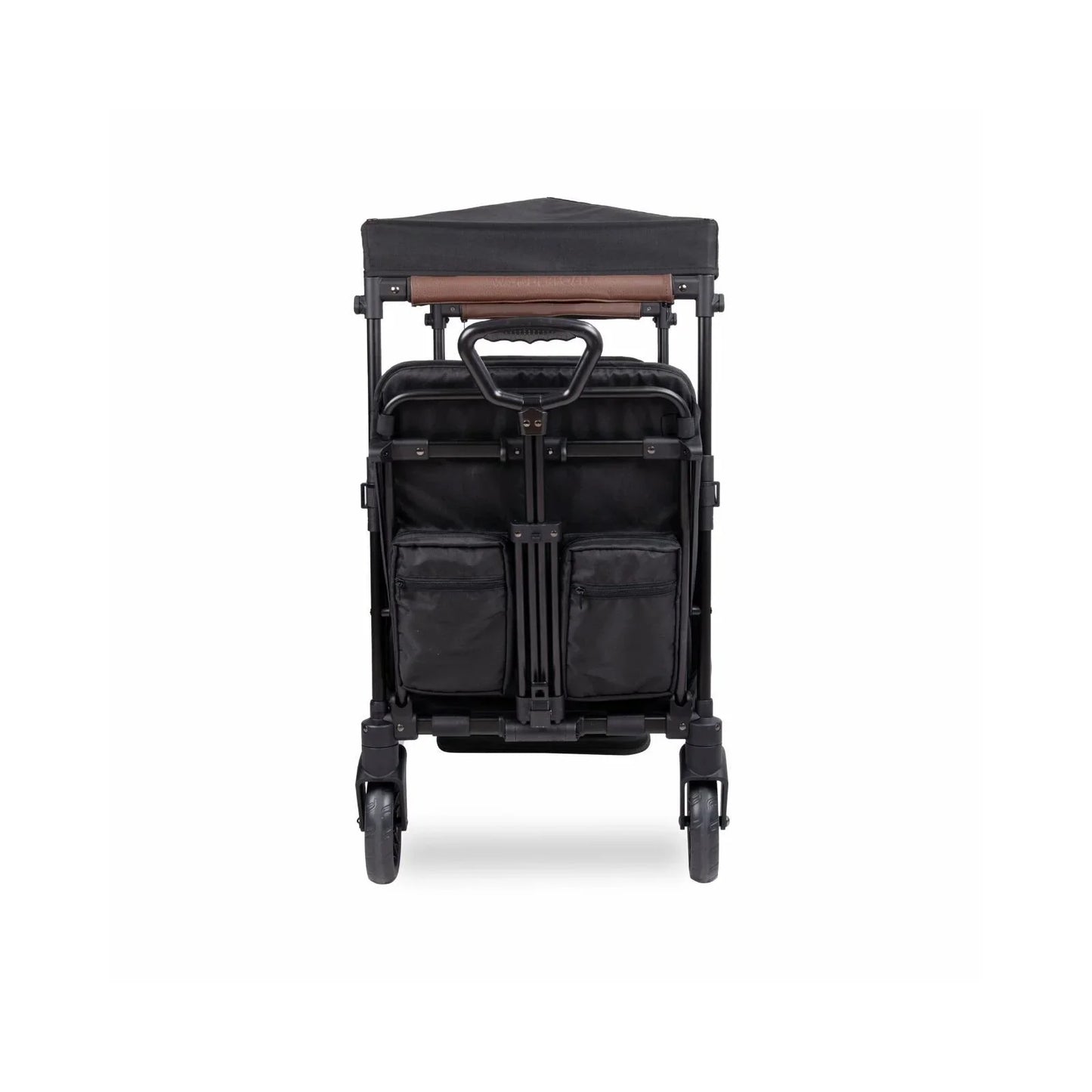 Wonderfold X2R Push & Pull Quad Stroller Wagon - Black