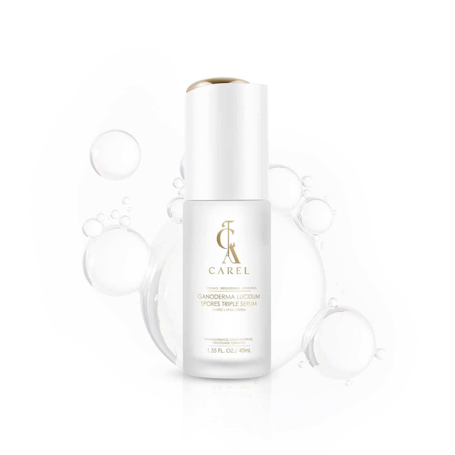 CA CAREL Face Serum – Collagen, Peptides & Niacinamide for Hydration, Brightening & Firming