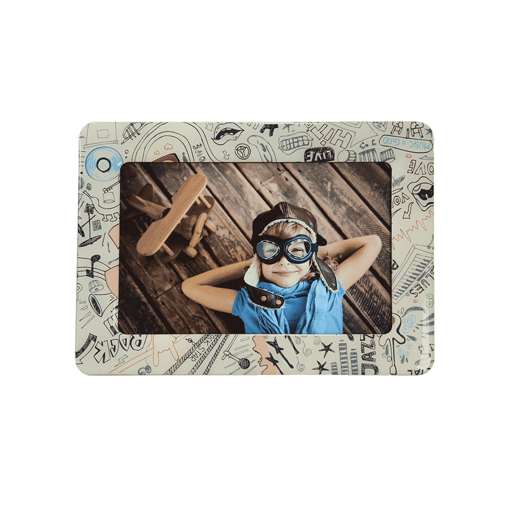 Kodak Magnetic 6x4 Photo Frame Kit with 5 Sheets of Kodak Picture Paper