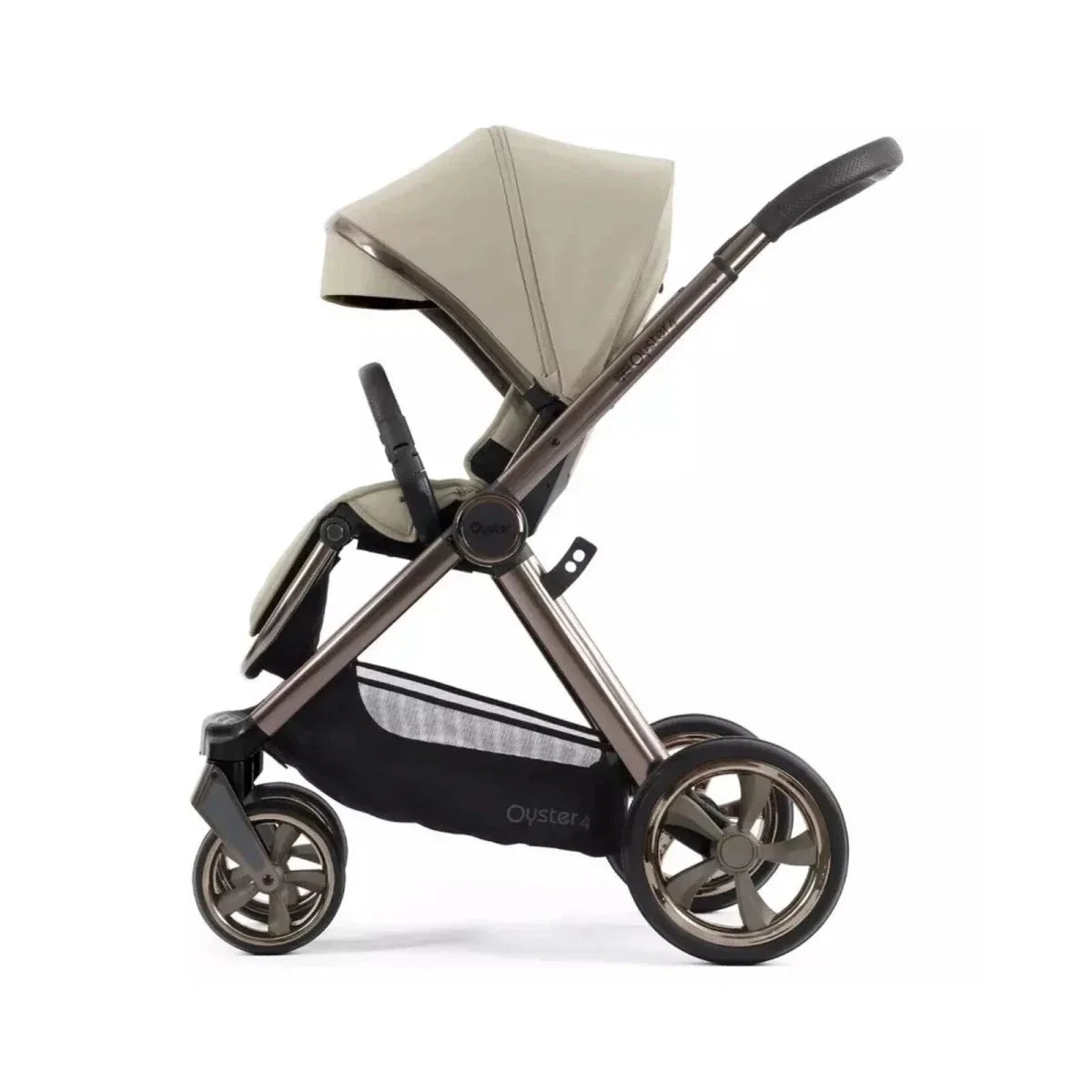 Oyster 4 Single Stroller - Buttermilk