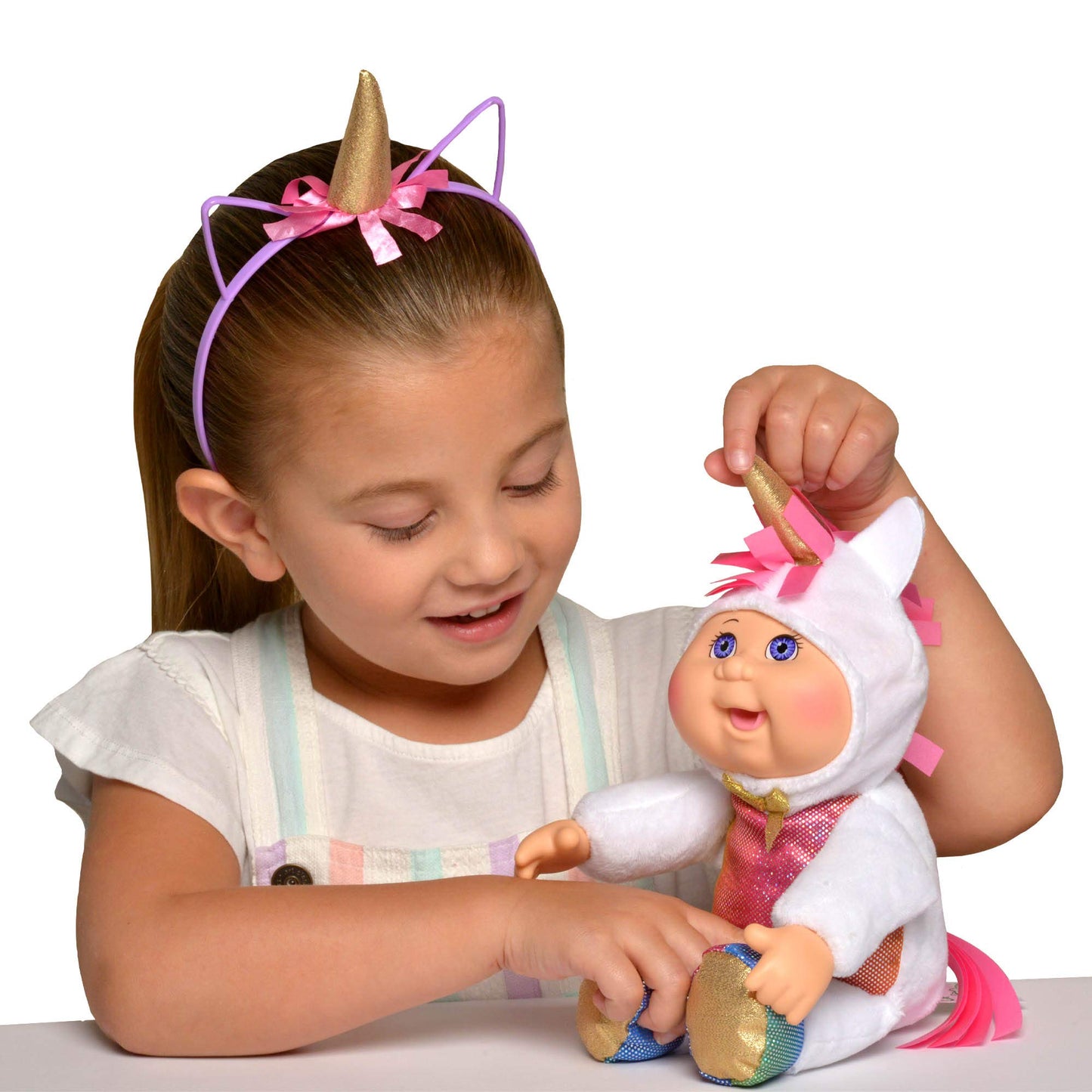 Cabbage Patch Kids CPK Me 9-Inch Sparkle Unicorn Cutie Doll with Matching Headband