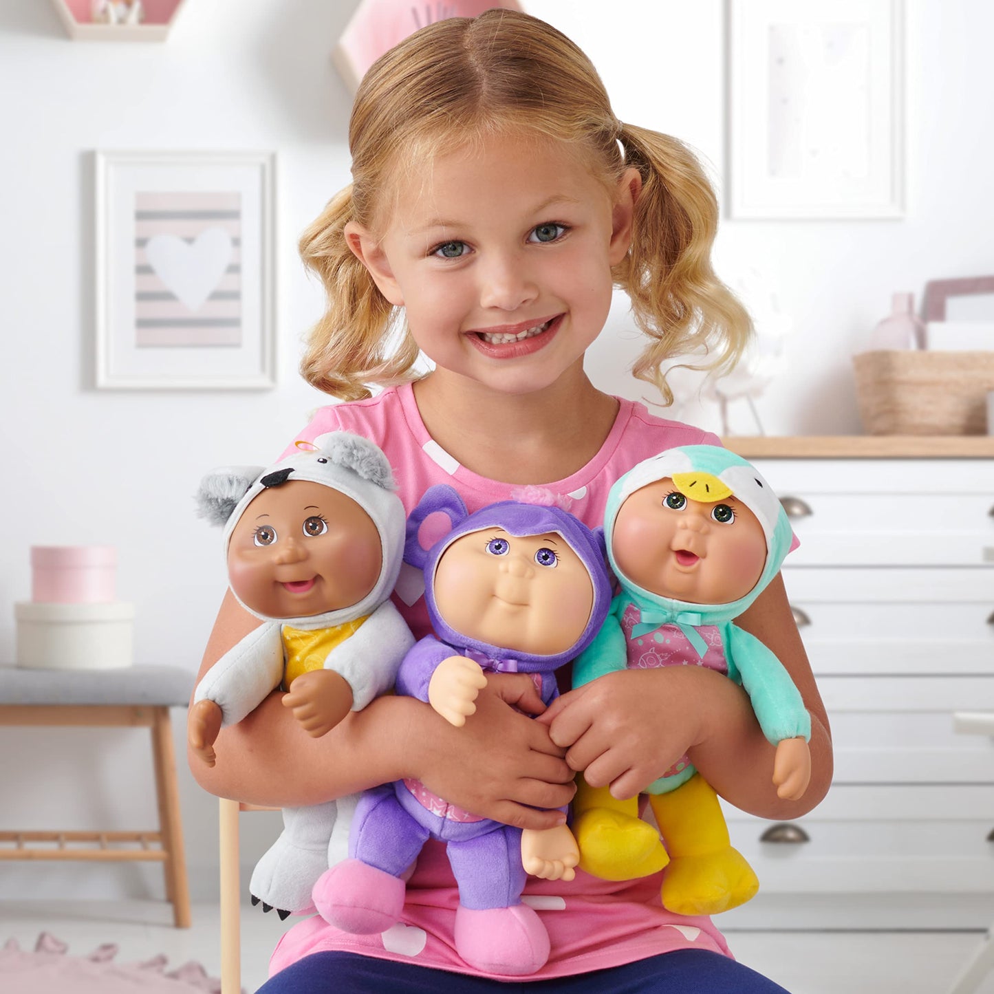 Cabbage Patch Kids Space Friends 3-Pack - 9-Inch Collectible Cuties: Mercury Monkey, Pluto Penguin, Nova Koala - Amazon Exclusive