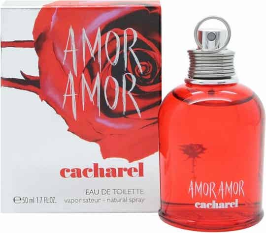 Cacharel Amor Amor Eau de Toilette 50ml Spray Women's Fragrance