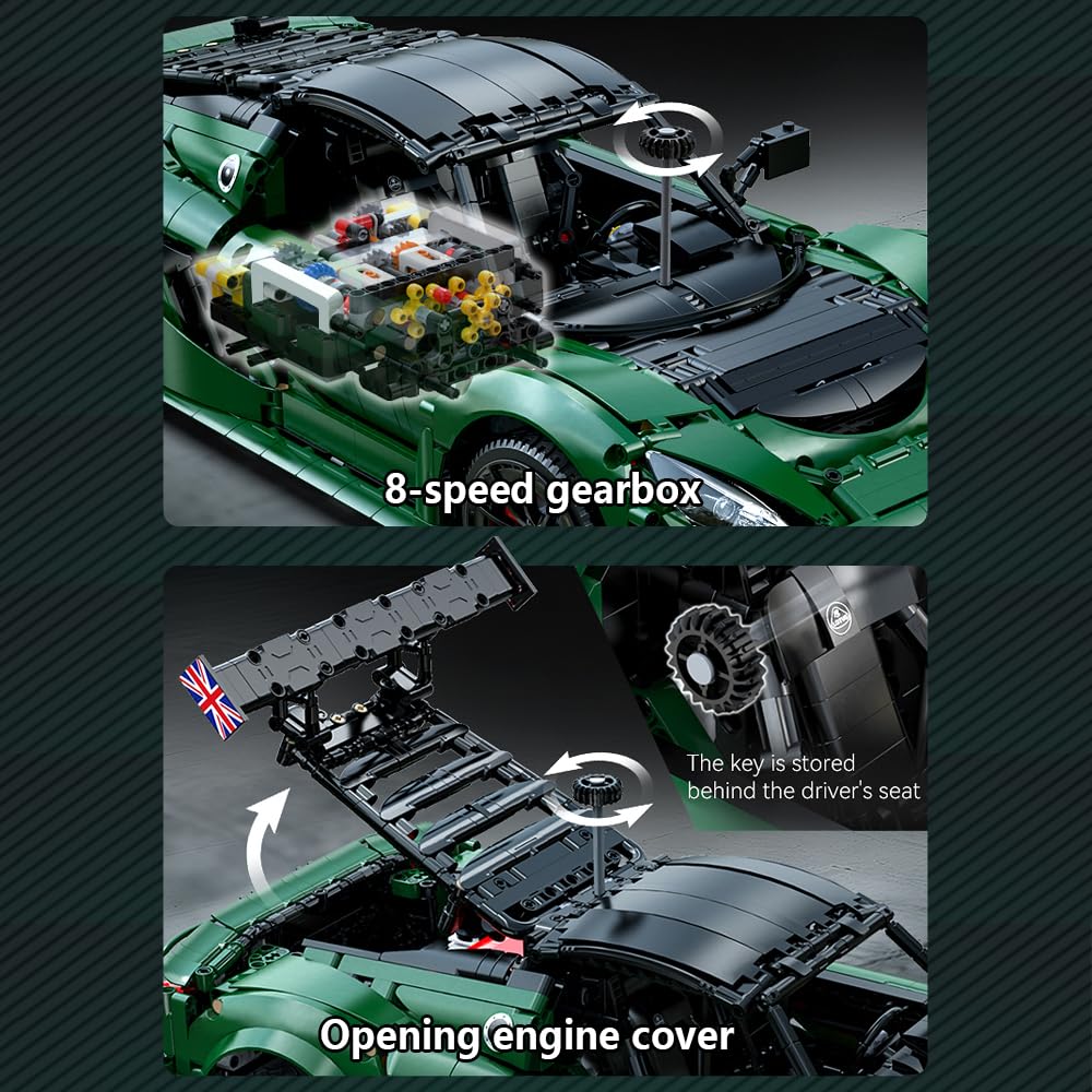 CaDA Master C61511W Lotus Exige Cup 430 1:8 Static Display Model – 3730 Pieces