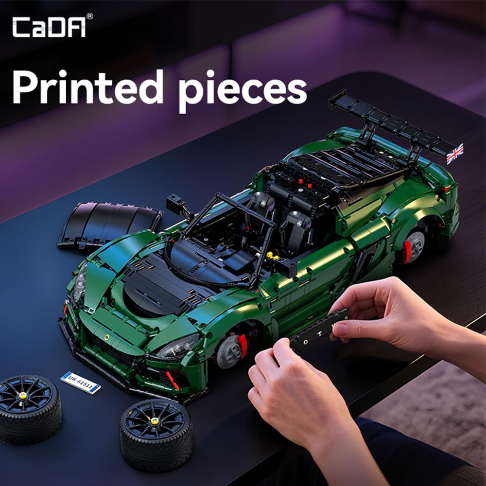 CaDA Master C61511W Lotus Exige Cup 430 1:8 Static Display Model – 3730 Pieces