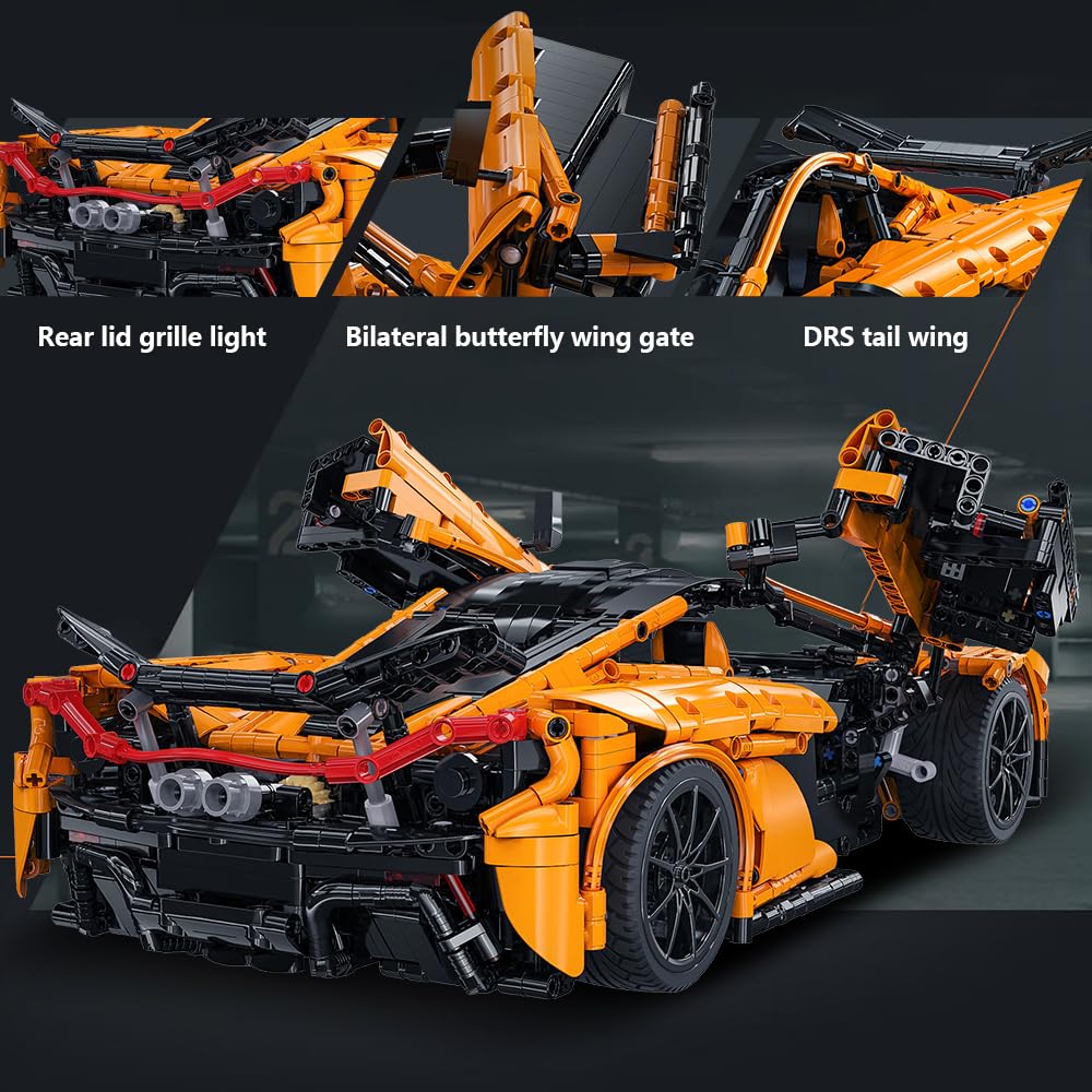 CaDA Master C61513W Assassin XR 1:10 Scale — 3,617-Piece Building Block Model for Adults